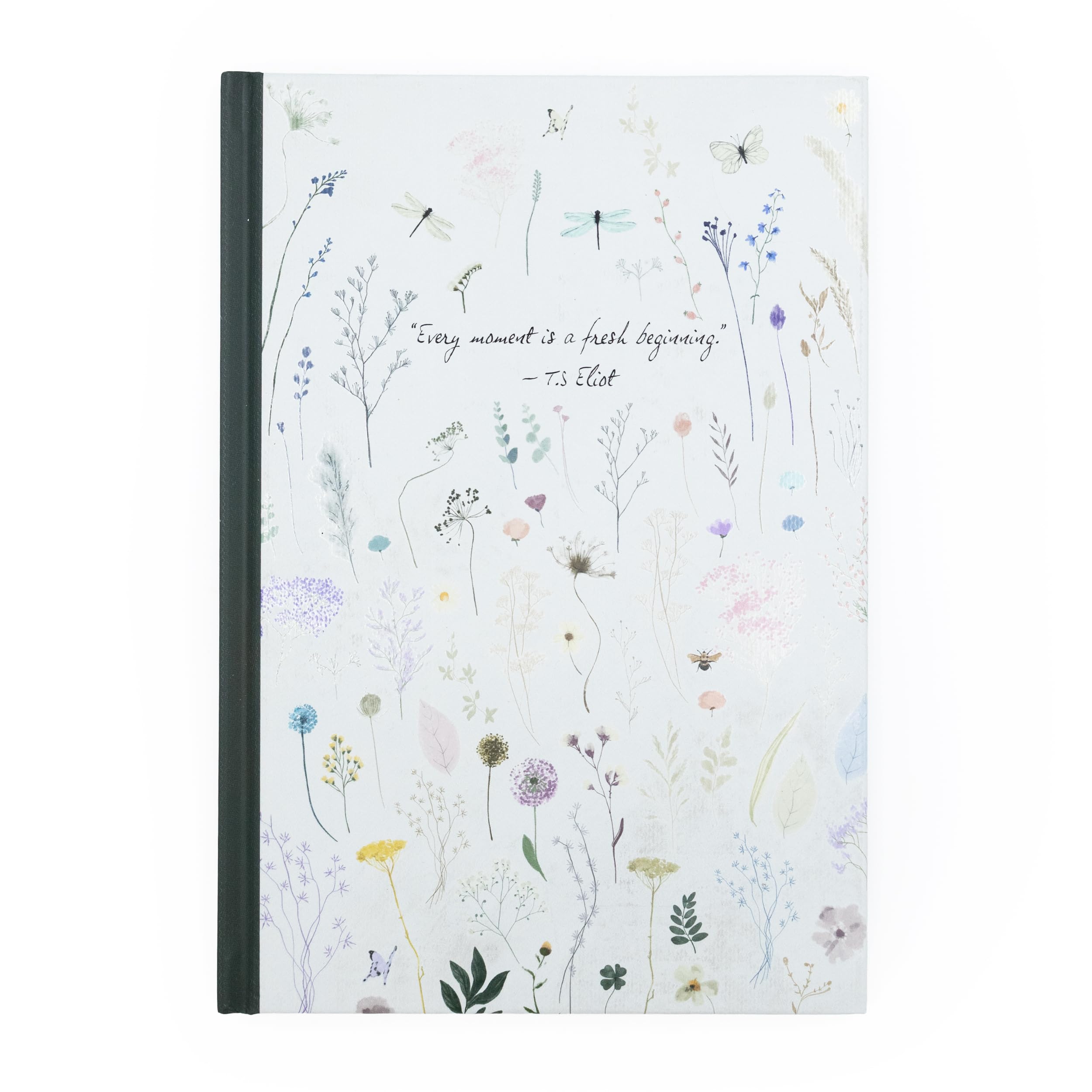 Reflect & Pause A5 Journal | Aethereal Dragonfly Design Hardback Notebook | Weekly Planner with Inspiring Quotes | Gratitude & Mindfulness Journal