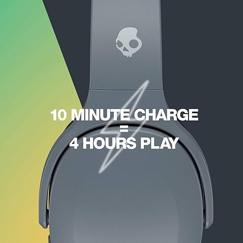 Miniatura 4 de Skullcandy Crusher Evo - Auriculares inalámbricos con graves sensoriales, batería de 40 horas, micrófono, funciona con dispositivos iPhone, Android