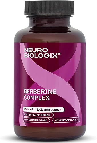 Neuro biologix Suplemento de berberina pura derivada de plantas – Suplemento de berberina de alta potencia para ayudar a mantener el equilibrio