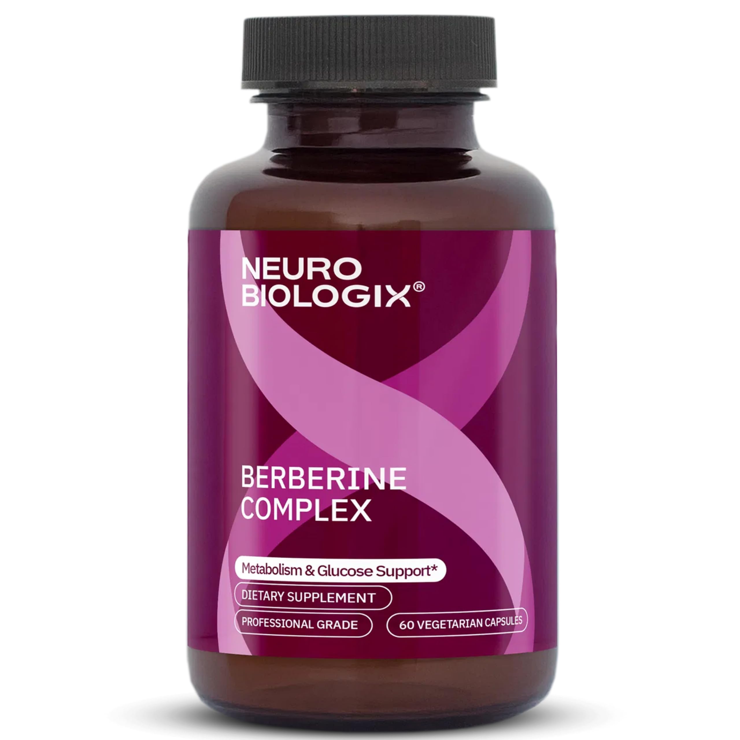 Berberine Complex, Metabolic & Weight Management Support Supplement with Alpha Lipoic Acid, Biotin & Chromium for Blood Sugar Balance & Heart Health, Gluten Free, 60 Vegetarian Capsules