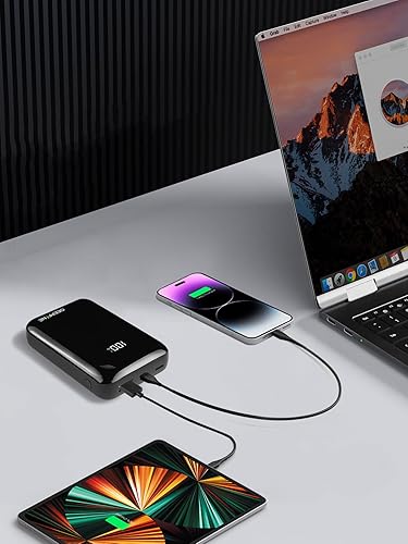 Miniatura 7 de Paquete de batería de 5 V 2A3A para chaleco térmico de 10000 mAh, chaleco calentado, batería de carga rápida para teléfonos inteligentes, mini