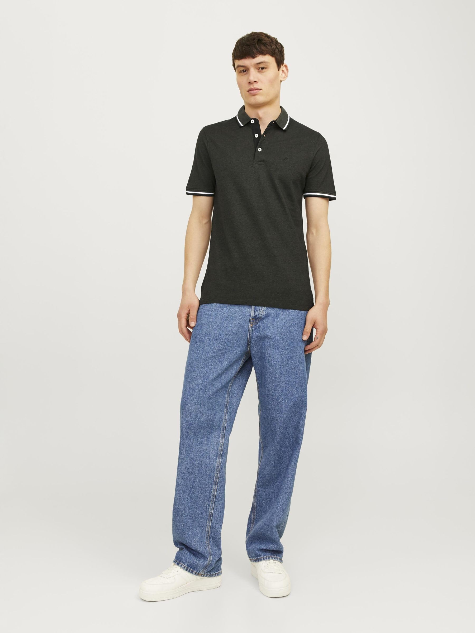 Jack & Jones Herren Jjepaulos 2pk Mp Polo Shirt – Bild 3