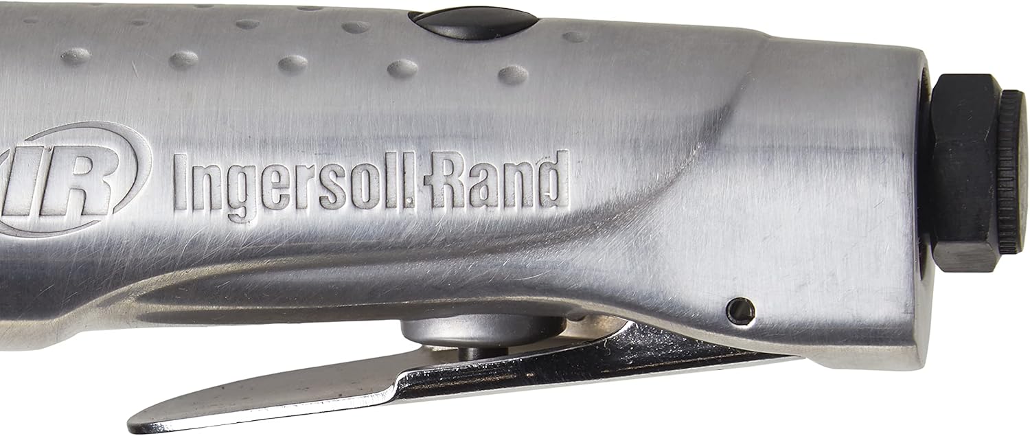 Ingersoll Rand 107XPA 3/8” Air Ratchet Wrench, Heavy Duty, 54 ft lbs Max Torque Output, Variable Speed Lever Style Throttle, 360 Degree Adjustable Exhaust