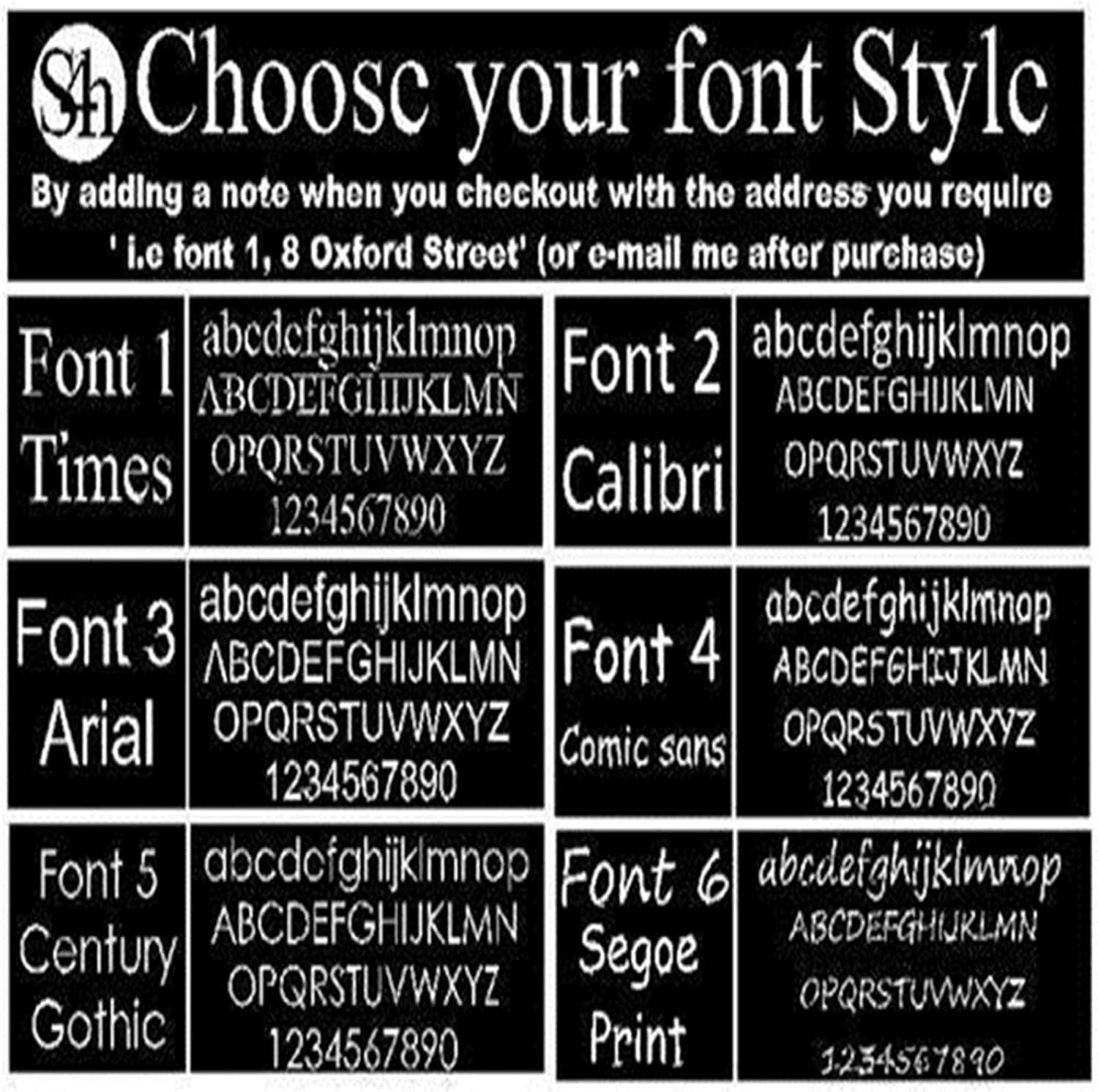 House Number Customized House Number Street Name Composite Aluminum Board Sign Outdoor Plaque Street Office Door Floating Backing Panel (Size : 25x25CM) (Onecolor 20X20CM)