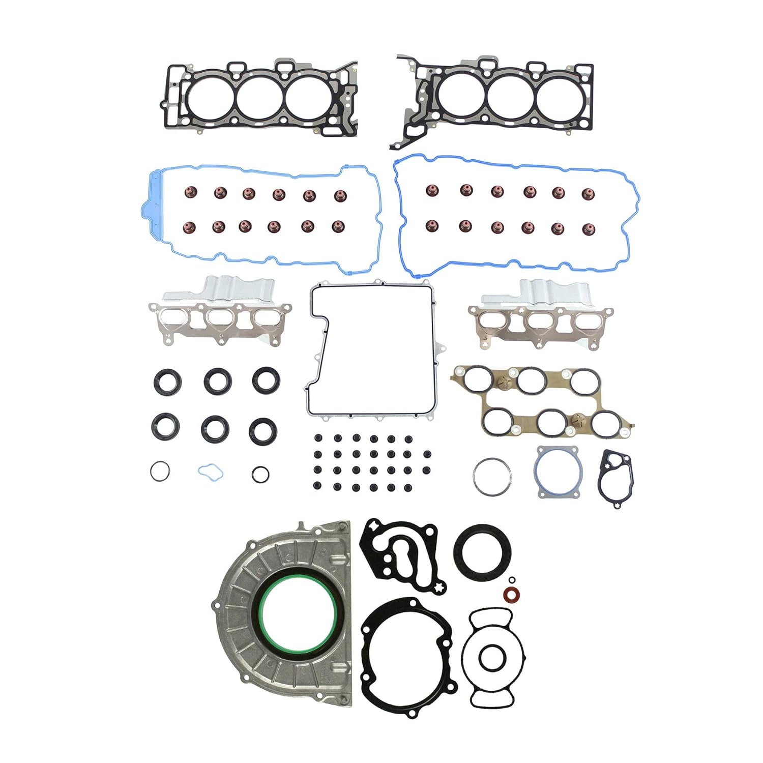 DNJ FGK3227 Full Gasket Set for 2009-2011 Cadillac Buick STS CTS Lacrosse 3.6L V6 DOHC 217cu Naturally Aspirated
