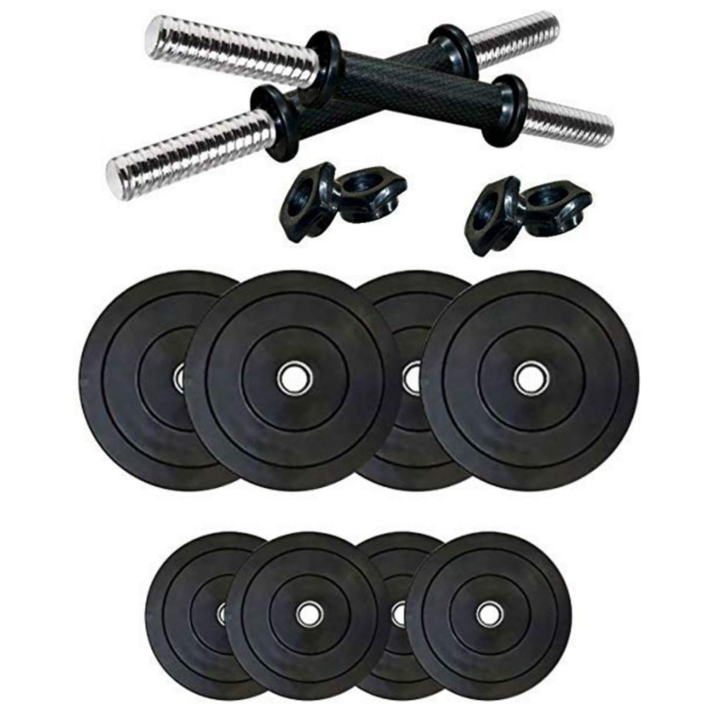 SX Fitness Home Gym Setup Combo Pack 20 kg Rubber Weight Plates (2Kg X 4 Plates, 3Kg X 4 Plates) and Pair of Dumbbell Rod Home Gym Exercise & Fitness Kit; Black (B08PZ94YMB) Amazon Price History, Amazon Price Tracker