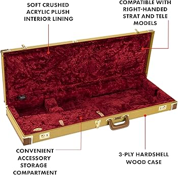 Amazon.co.jp: Fender ハードケース Classic Series Wood Case