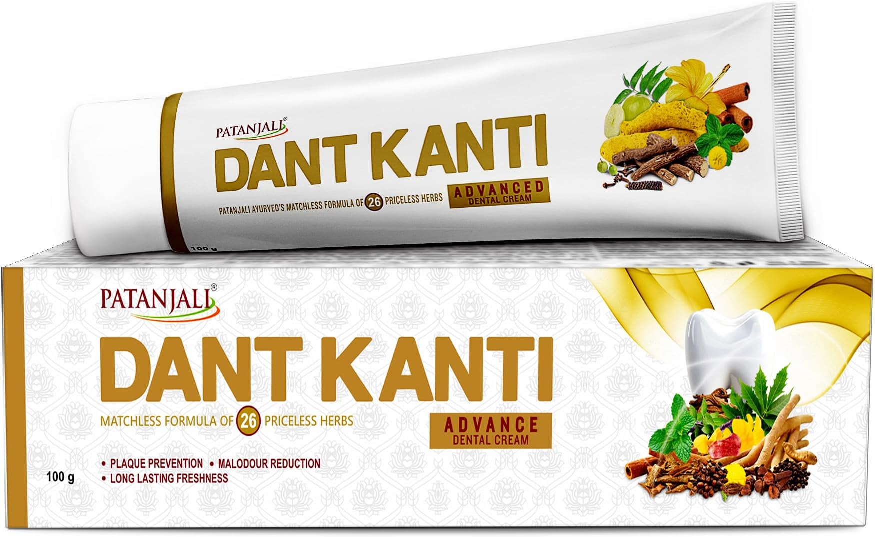 Patanjali Dant Kanti Advance Dental Cream, 100 gm