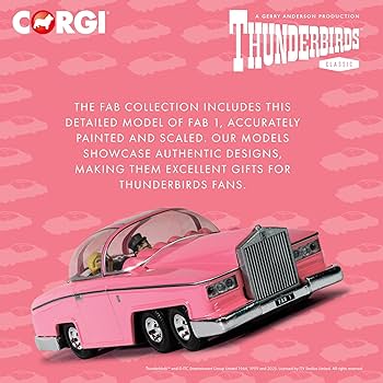 CORGI✦THUNDERBIRDS/サンダーバード✦ FAB1 ペネロープ号 コーギー ノンスケール サンダーバード FAB1 ペネロープ号 60