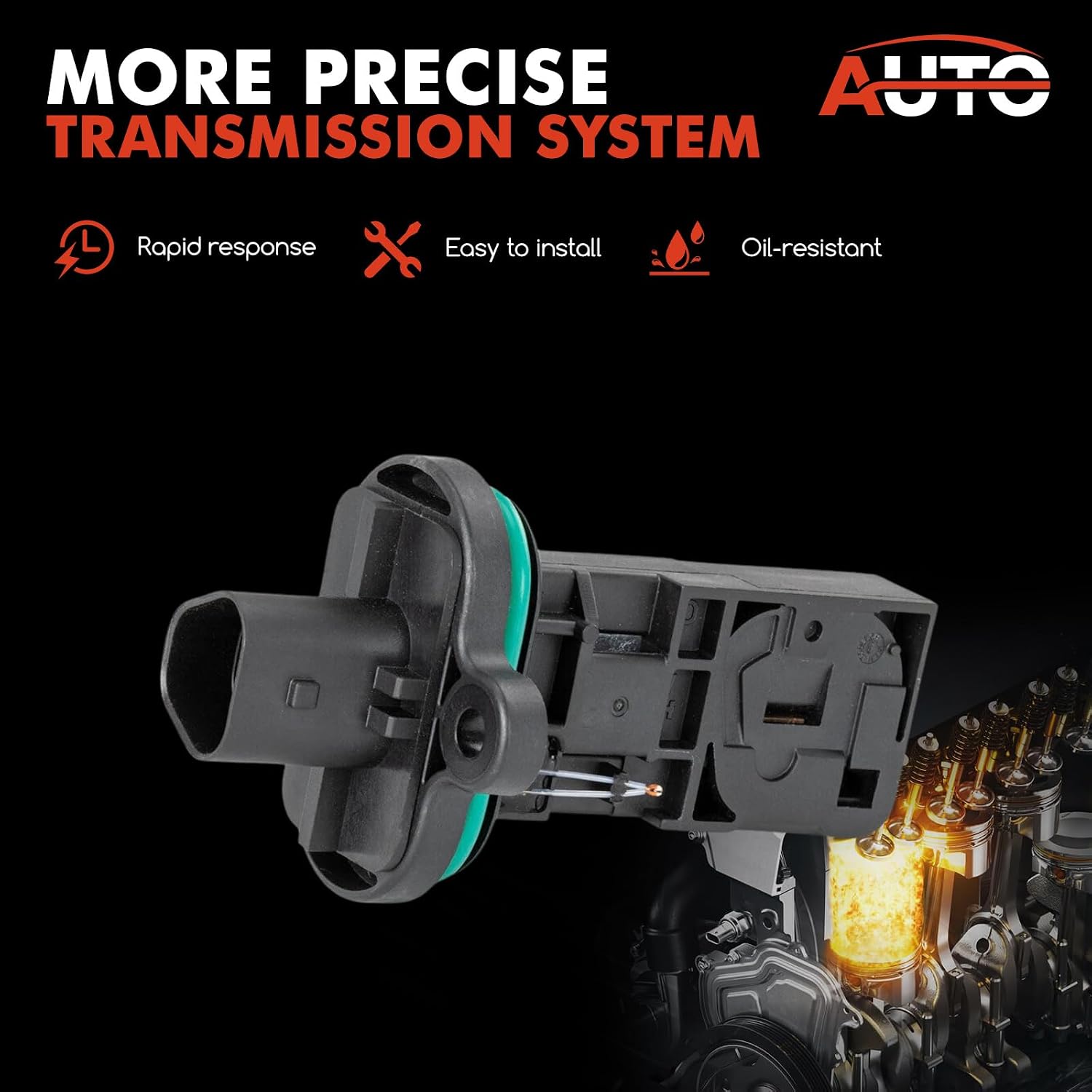 Mass Air Flow Sensor MAF Sensor Replacement for Chevrolet Cruze 1.8L L4 2011-2012 Sonic 1.8L L4 2012 Volt 1.4L L4 2011-2015 Cadillac ELR 1.4L L4 2014-2016 0280218268 0280218429 12671616