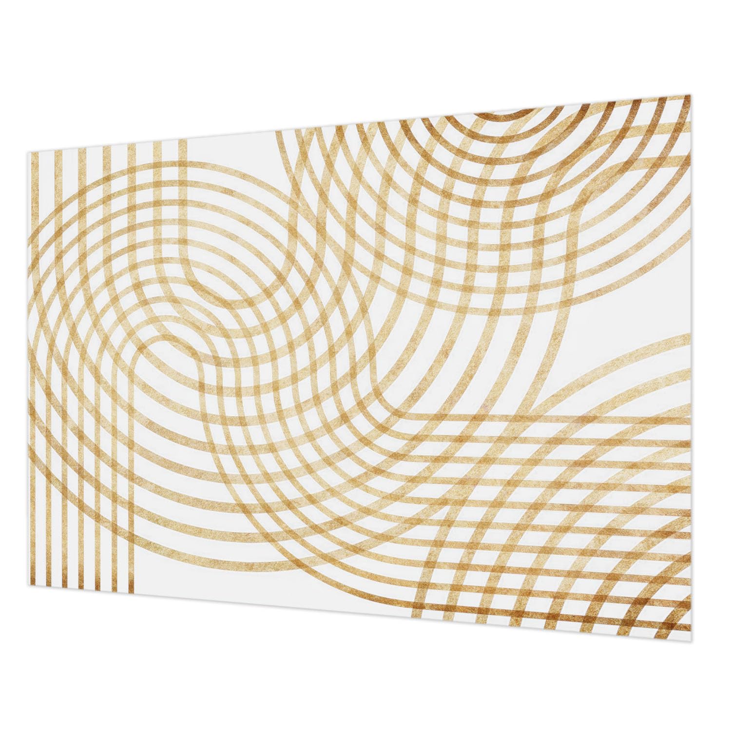 Revêtement mural intissé 208x146 cm géométrique Tulup avec colle