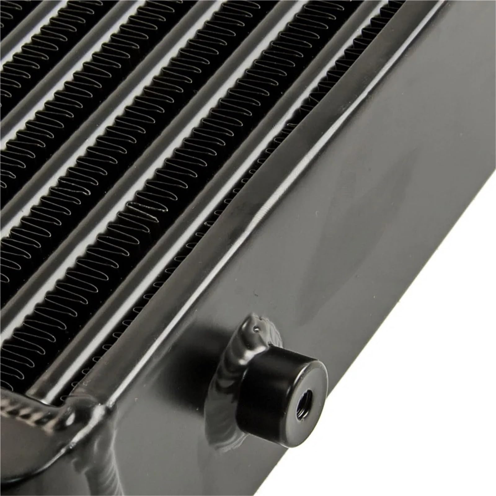 Intercooler échangeur Tube Et Aileron Refroidisseur Intermédiaire Avant 600x300x76 Entrée/sortie 3 Pouces Pour Universel(Argent)