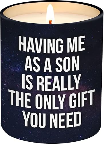 Regalos de cumpleaños para mamá de hijo Regalos de cumpleaños para mamá de hijo Ideas de regalo para madres de hijo Regalo para madre, vela