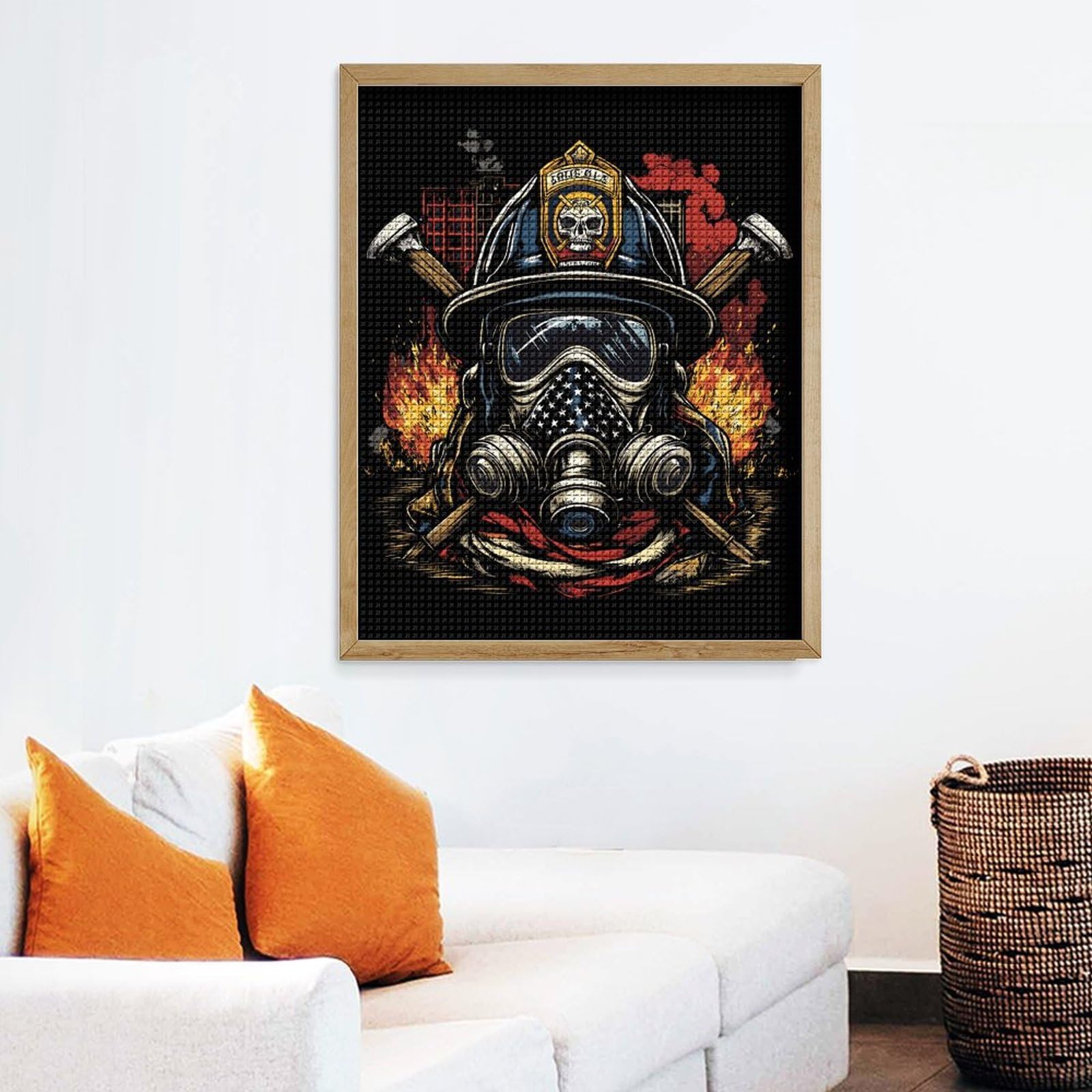 Amazon.com: Firefighter Fireman Diamond Painting Art Kits Square