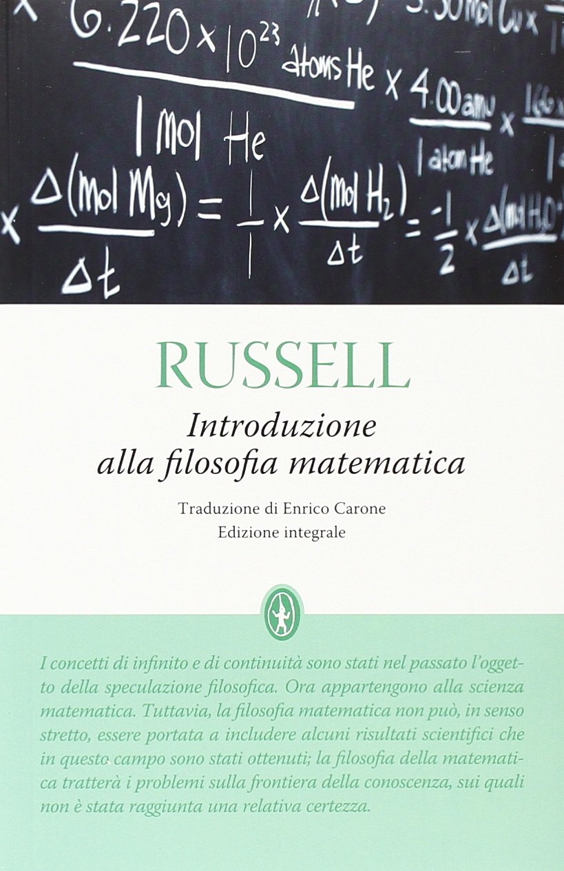 Introduzione alla filosofia matematica. Ediz. integrale