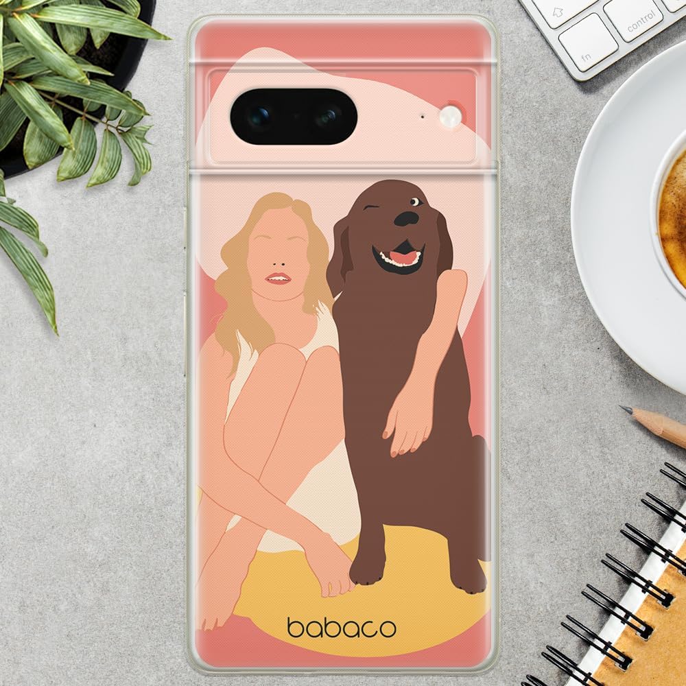 BABACO ERT Group Mobile Phone case for Google Pixel 7 Original and Officially Licensed Pattern Dogs 007 optimally adapted to The Shape of The Mobile Phone, case Made of TPU