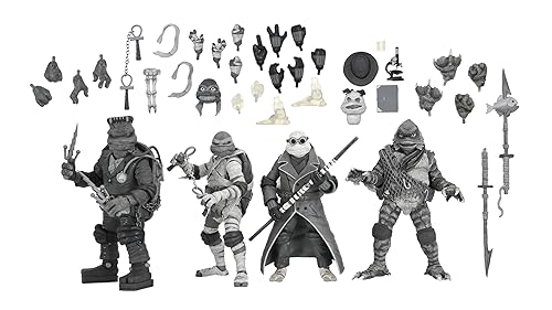 NECA - Mostri universali/Tartarughe Ninja - Action Figure in scala