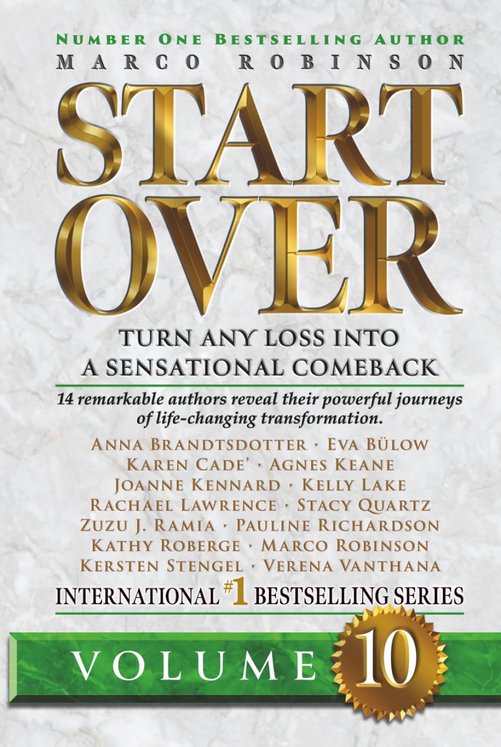 START OVER - Turn any loss into a Sensational Comeback VOLUME 10 (Start Over Series)