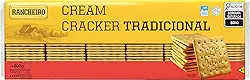 Biscoito Cream Cracker Rancheiro 600g – Crocante, Sabor Tradicional e Vegano