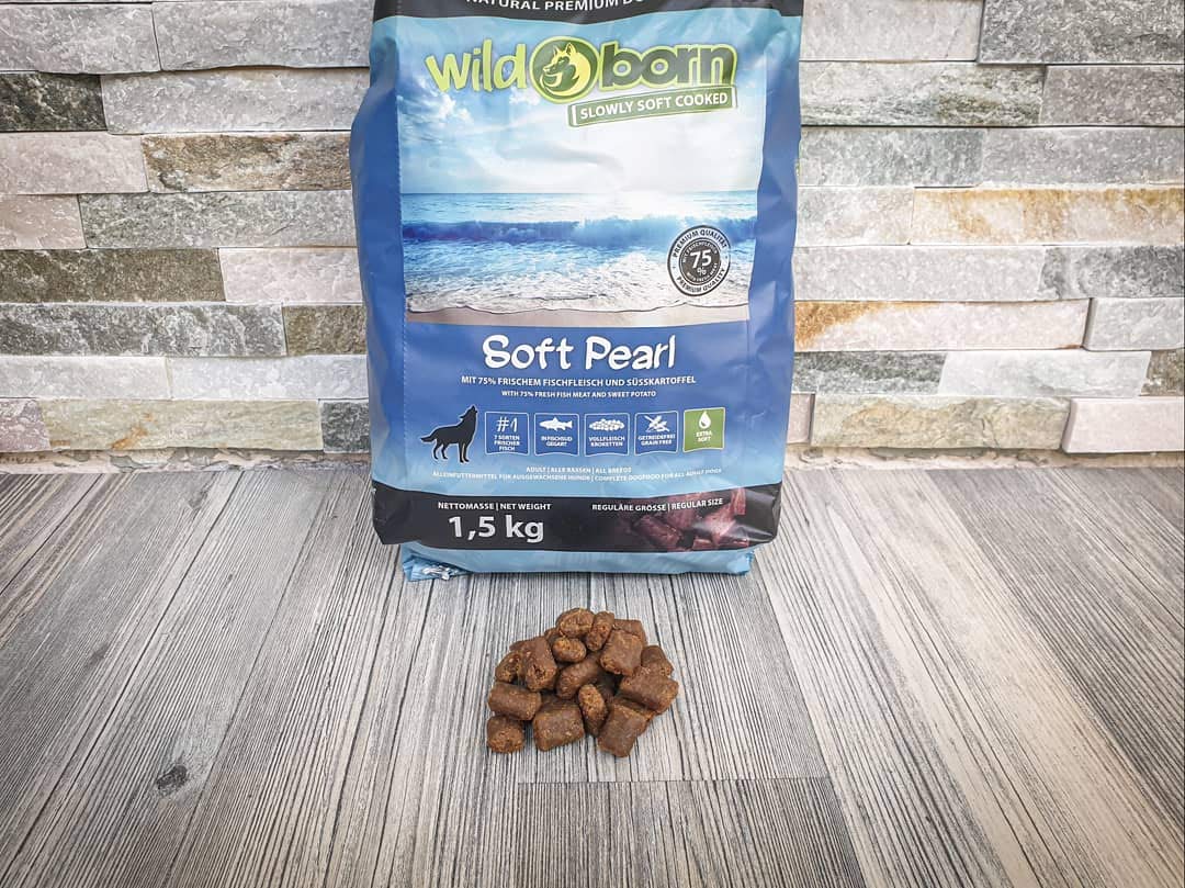 Wildborn Soft Pearl 4kg getreidefreies Hundefutter mit 75% frischem  Fischfleisch | Halbfeuchtes Trockenfutter fr Hunde | getreidefreie  Rezeptur aus Deutschland : Amazon.de: Haustier
