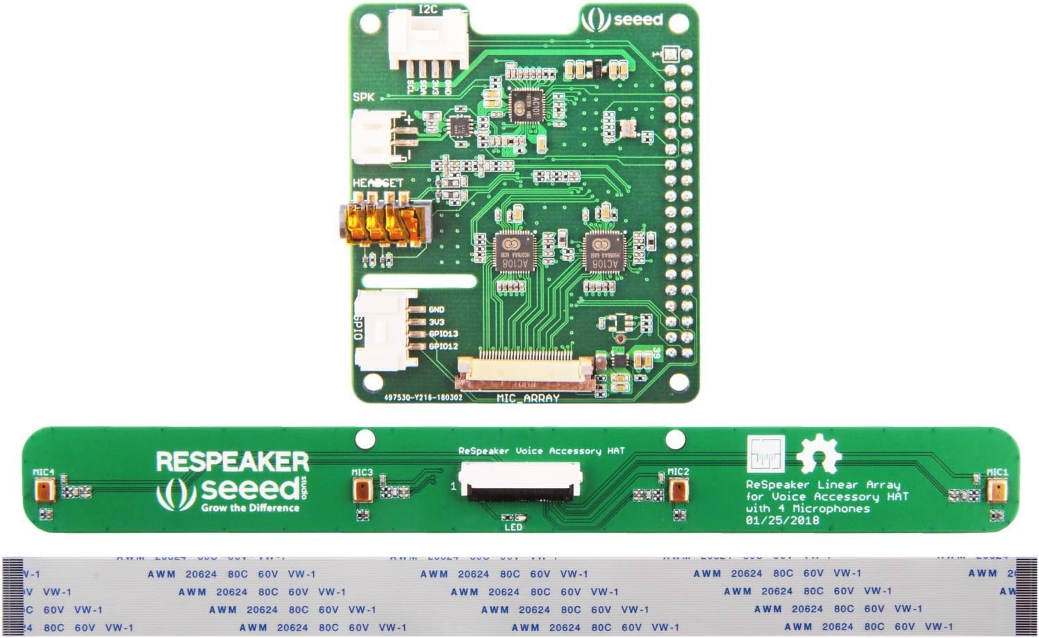 Seeed ReSpeaker 6-Mic Circular Array Kit for Raspberry Pi