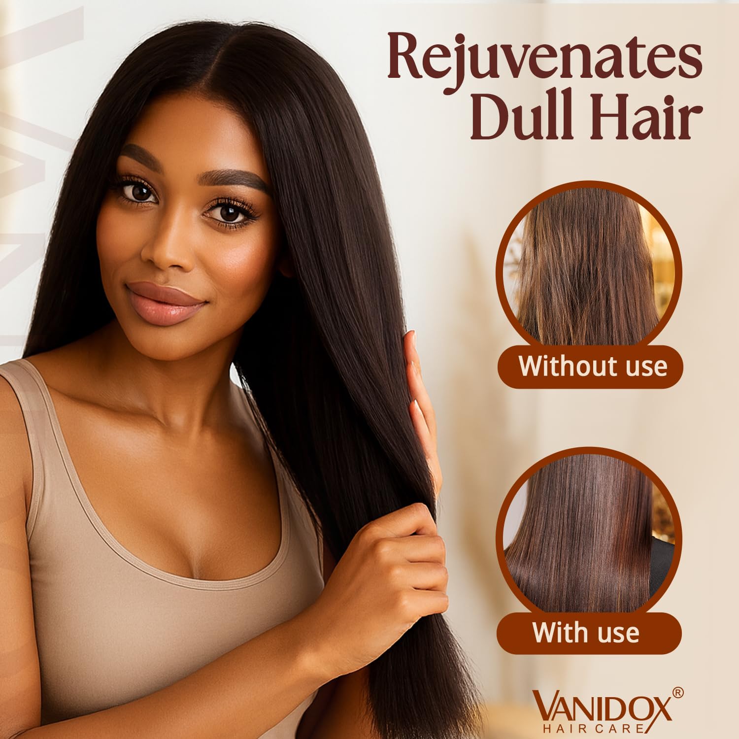 VANIDOX Batana Oil Shampoo & Conditioner Set with Biotin and Niacinamide