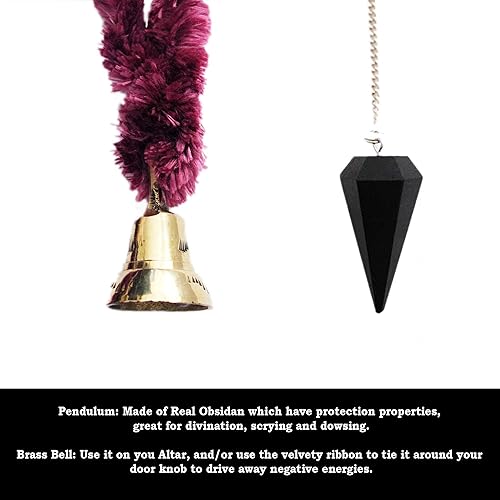 Miniatura 5 de UnaLunaMoona Gran kit de brujería, 101 suministros y herramientas Wiccan, suministros de altar, kit de inicio de bruja, kit de inicio de altar, kit