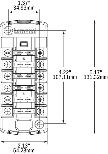 Miniatura 4 de Caja de fusibles ATOATC Blue Sea Systems ST Blade, talla única