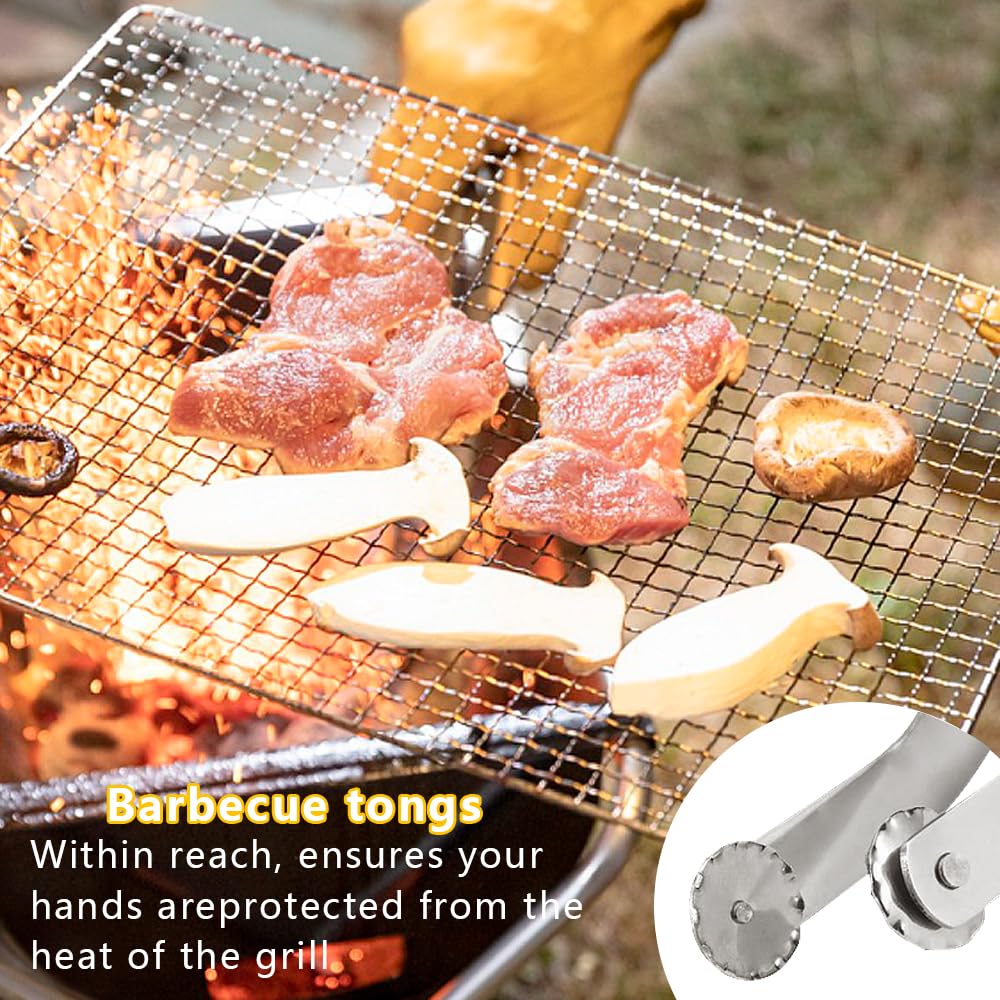 Pince Retourne Saucisse,2 Stück BBQ Würstchen Wendezange,Pince Barbecue Grill Up,Pince Barbecue Longue,Pince Barbecue Roulette,Pince à Grillade Roulette,Pince à Retourner les Saucisse BBQ