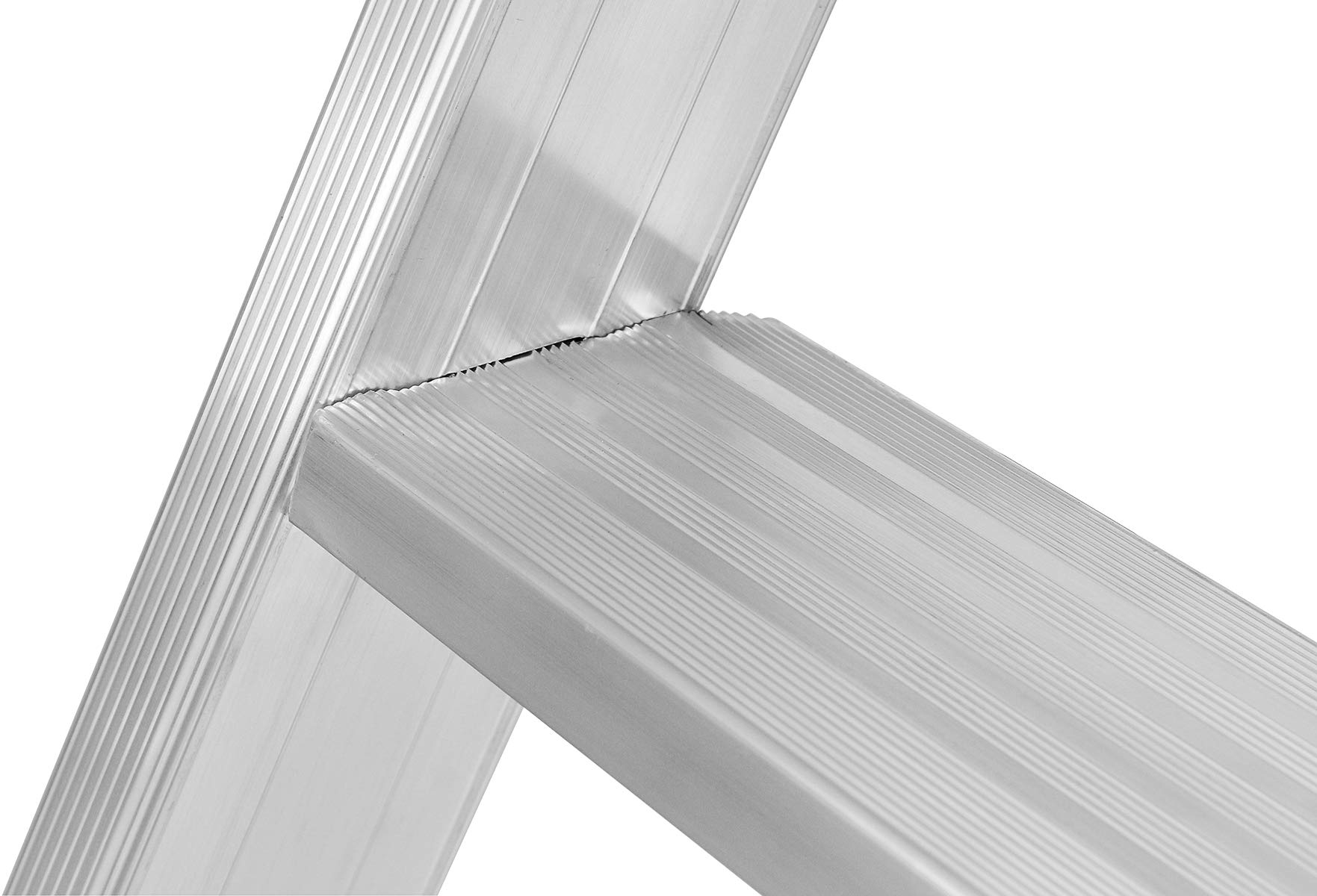 Escabeau double - Marches 8cm