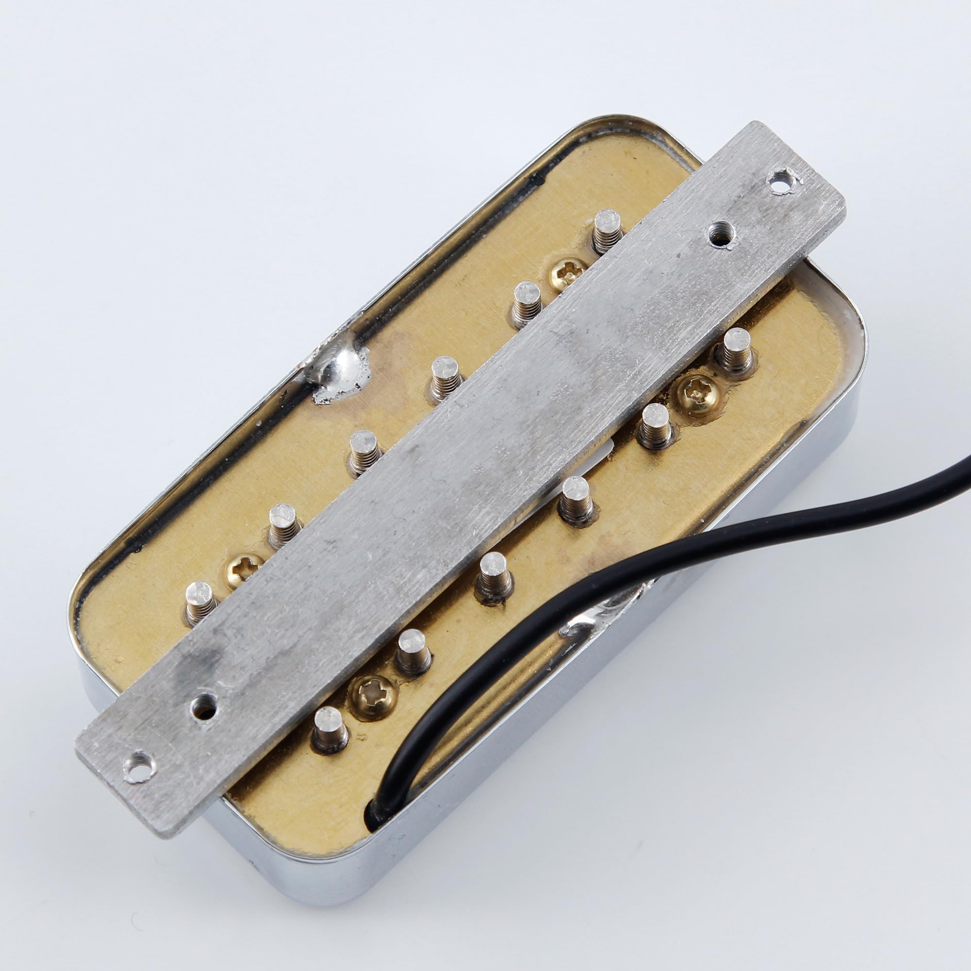 FLEOR Alnico 2 E-Gitarre Humbucker Tonabnehmer-Set Chrom für FT-Style