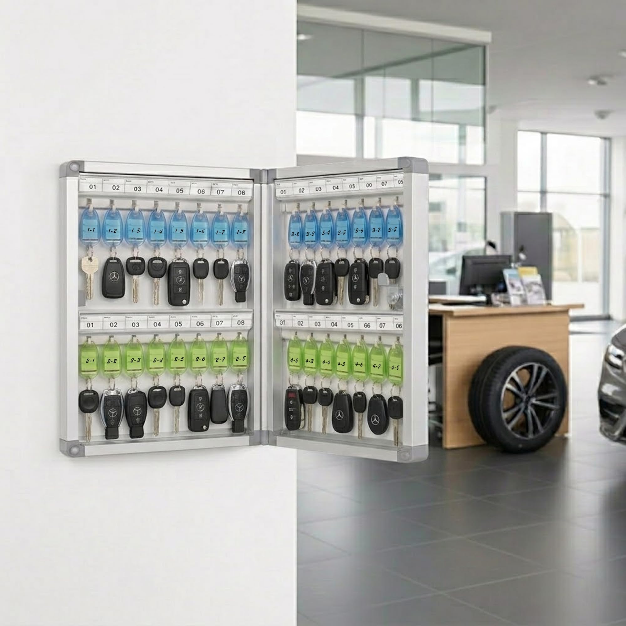 oddpod Glosen Key Box - Secure Wall Mount Storage -8 oddpod Glosen Key Box - Secure Wall Mount Storage -8