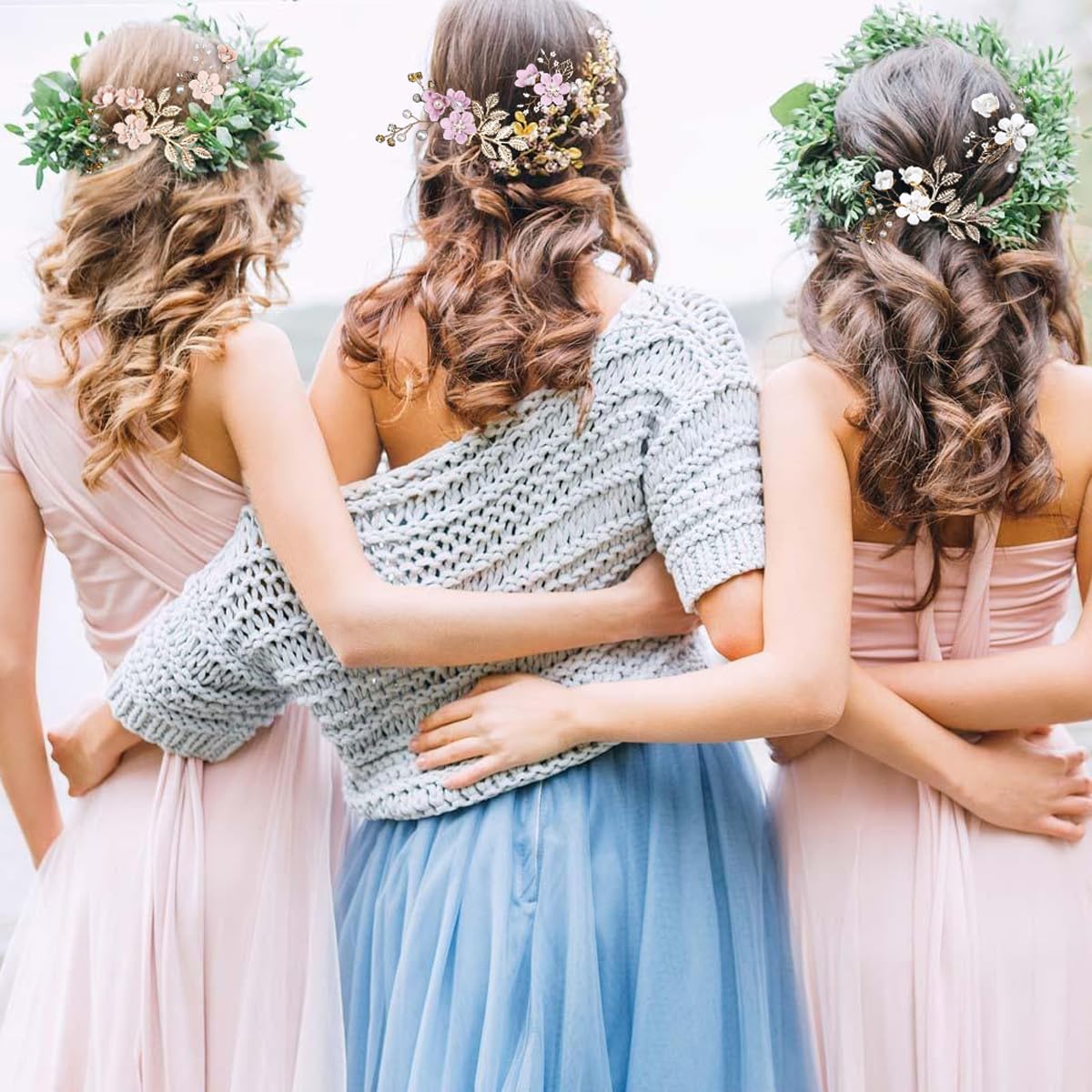 NWOT Fiorella Comb Brides & Hairpins wedding party The Bridal Party Wore Pink for Ashley Blaine Featherson  main image 2