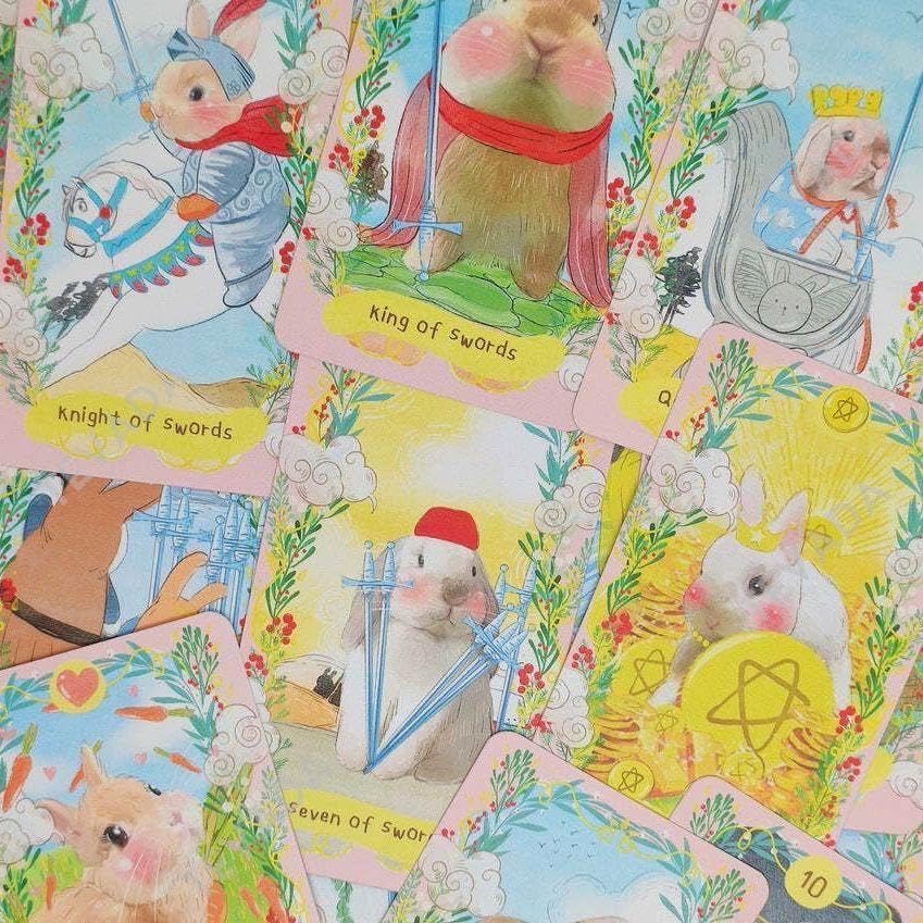 Amazon.co.jp: チャビーバニー タロットカード オラクル 占い 占星術