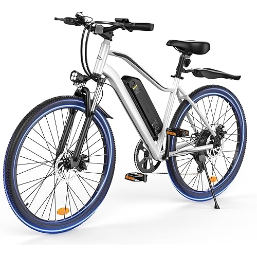 Electric Bike - Electric Bike for Adults 750W/1000W Peak, Up to 60 Miles, 20MPH Electric Mountain Bike, 20''/26'' Tires Lightweight E-Bike for Commuting Mountain Road Sand