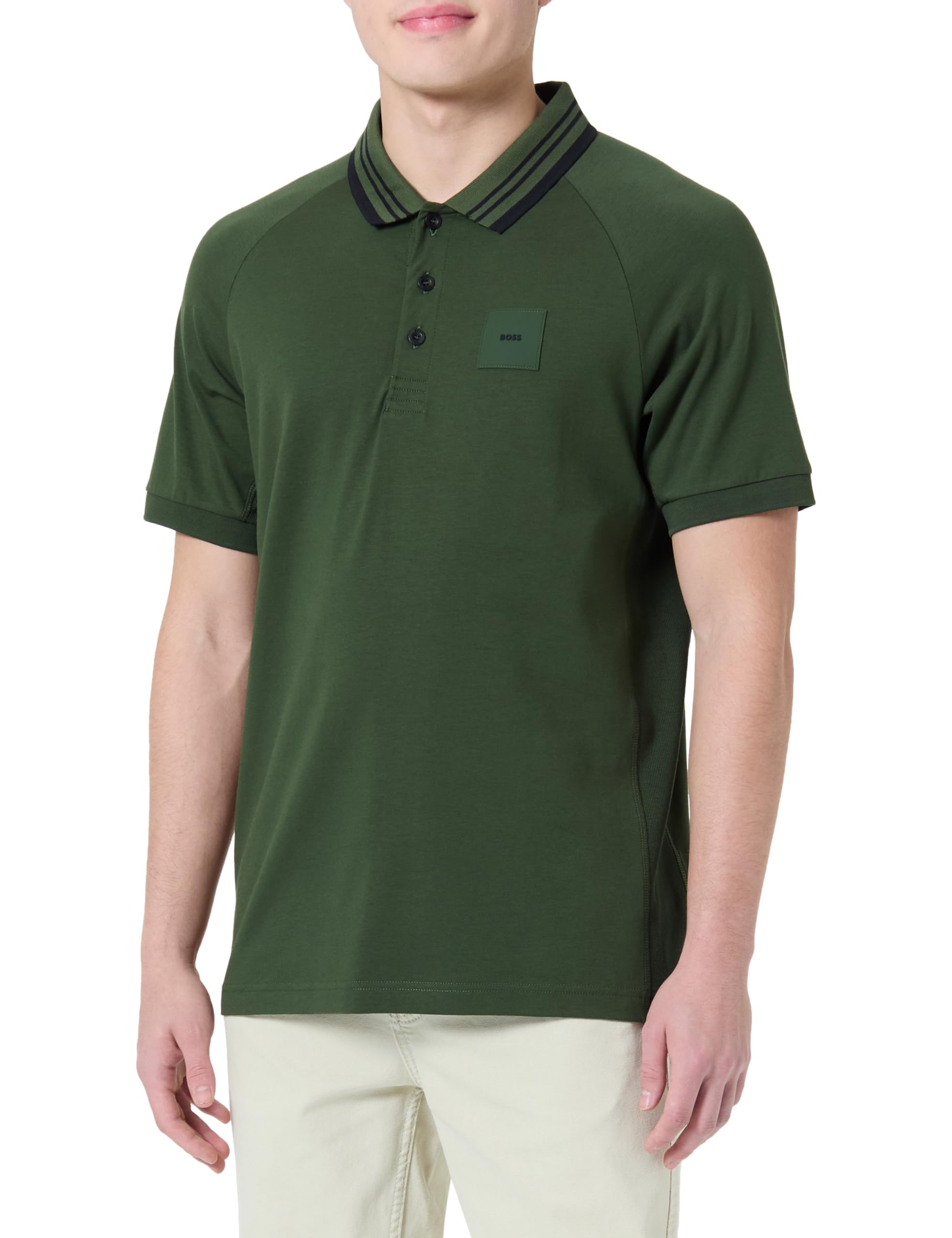 BOSS Herren Paddy Rib 10270236 01 Polo