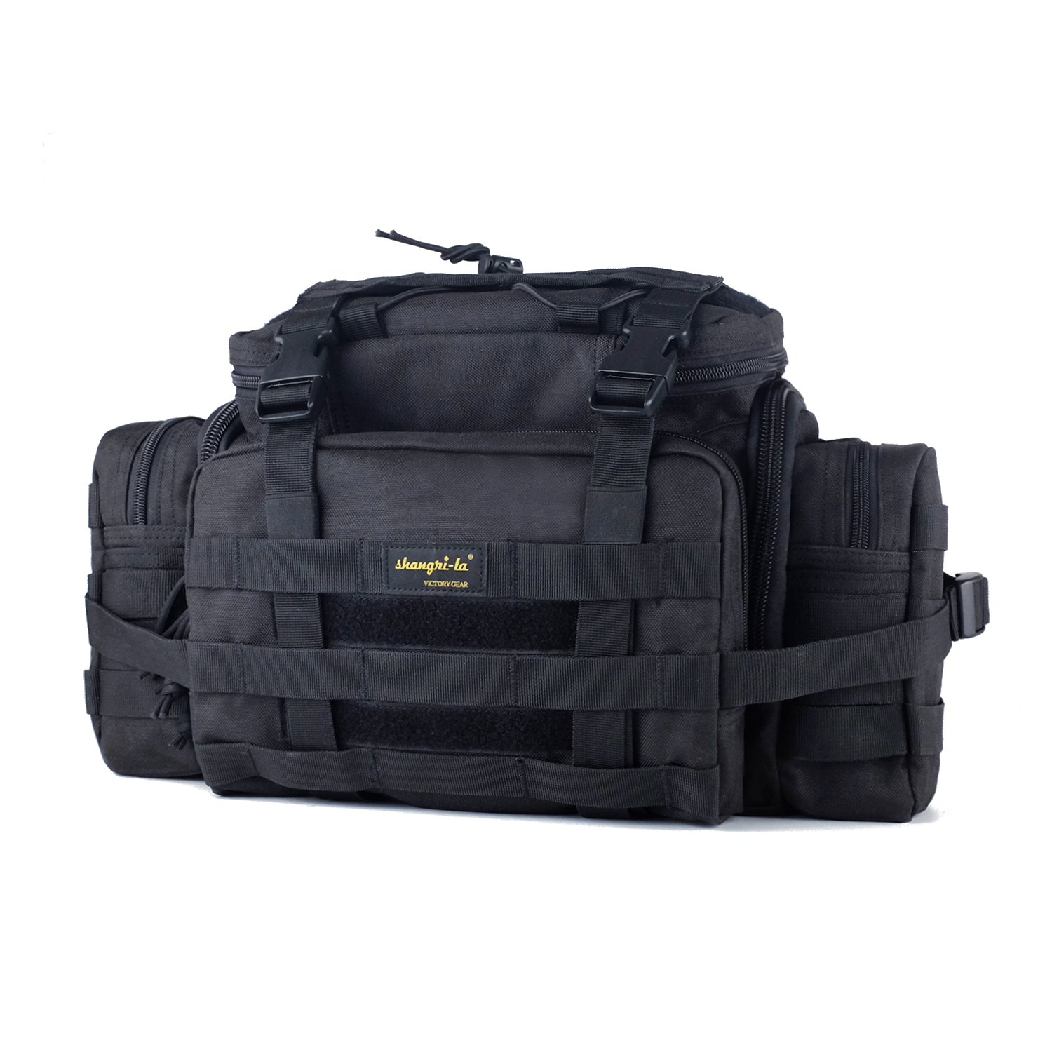 SHANGRI-LA Tactical Range Bag Outdoor Sling Backpack Hiking Fanny Waist Pack