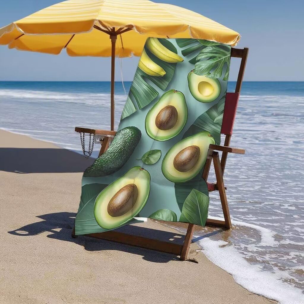 Strandtuch Grün Strandtuch XXL 220x100cm/35x70cm, 2er Set Mikrofaser Handtuch Groß Saunahandtuch, Schnell Trocknend Stranddecke Sandfrei, Badetuch Leicht für Fitness Sporthandtuch Reisehandtuch J-68