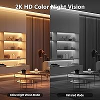 Vista 8 de 4G LTE Cellular Camera Indoor, Portable No WiFi Security Camera with Radar Motion Sensor, 2K Indoor Camera, Long Battery, 2-Way Audio, PIR Sensor