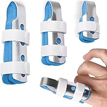 3pcs Finger Splint,Finger Brace,Finger splints for Broken Finger Support,Trigger Finger Splint for Middle Finger/Ring Finger,Little Broken Finger Splint,Middle Mallet Finger Splint,Straightener