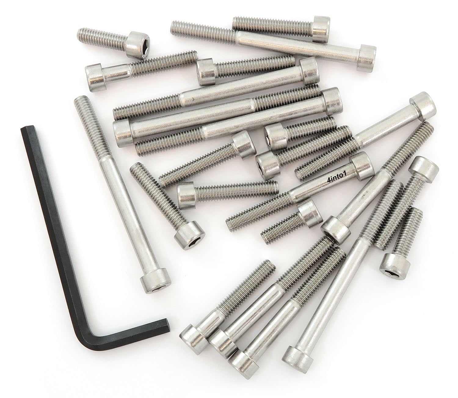 Stainless Steel Allen Bolt Set - Compatible with Honda CR250R CR250 Elsinore - 1978-1980 - 24 Bolts