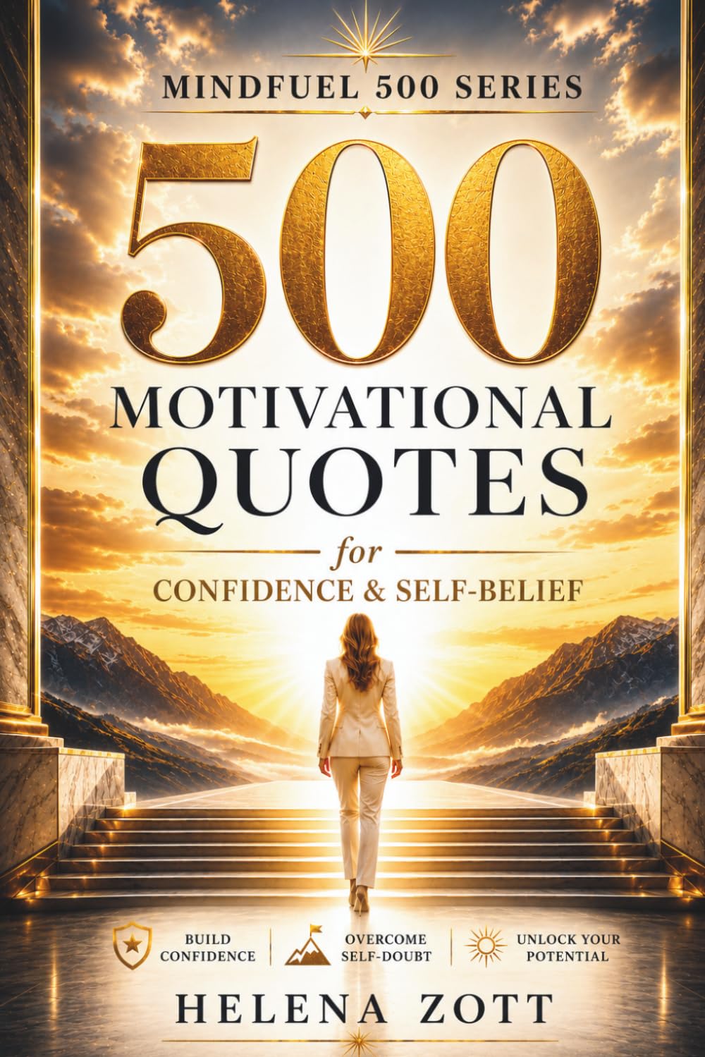 500 MOTIVATIONAL QUOTES for CONFIDENCE & SELF-BELIEF: Build Inner Strength • Overcome Self-Doubt • Unlock Your True Potential (MINDFUEL 500 SERIES)