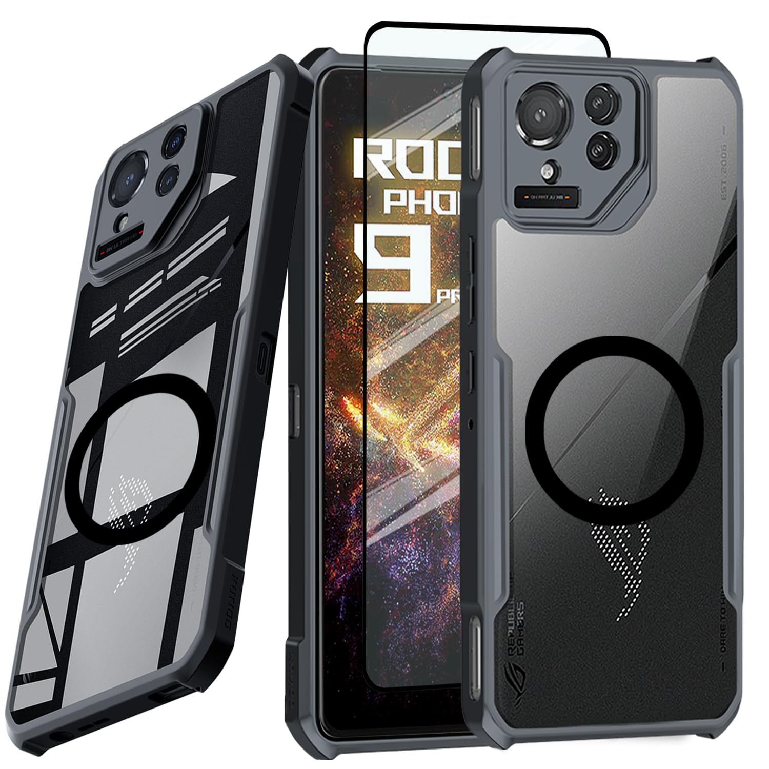 Amazon.co.jp: Guizzcg ASUS ROG Phone 9 Pro 用ケース 車載ホルダー