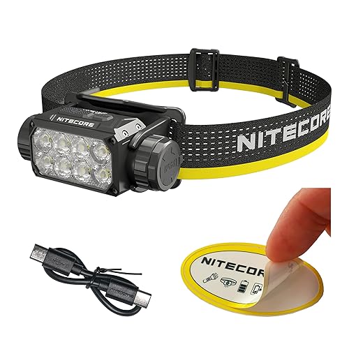 Nitecore HC75 UHE 3000 Lumen USB-C Rechargeable Zoomable Work Headlamp,