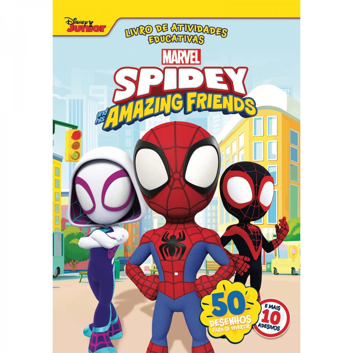 50 stron edukacyjnych Marvel - Spidey