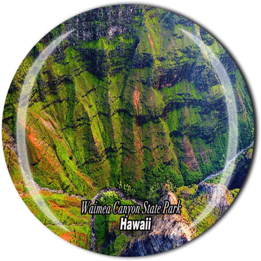 MUYU MagnetWaimea Canyon State Park Hawaii USA Fridge Souvenir Gift Decor ic Sticker Collection