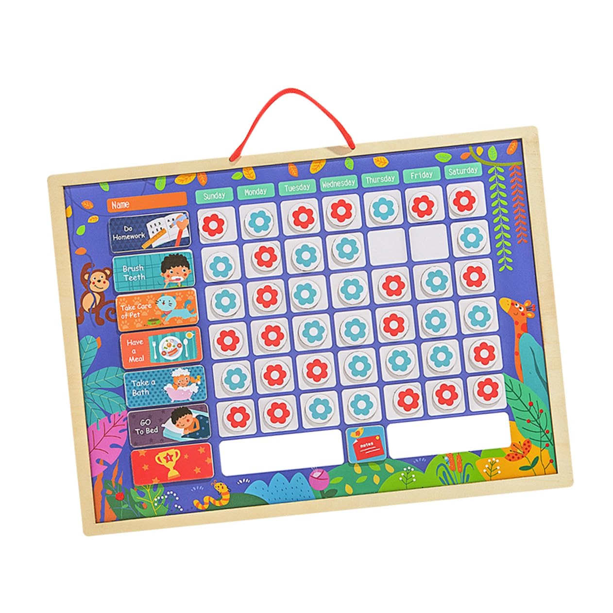 DIYEAH Autodisciplina infantil recompensa responsabilidad juguetes cuadro de buen comportamiento tabla de recompensas tabla de comportamiento