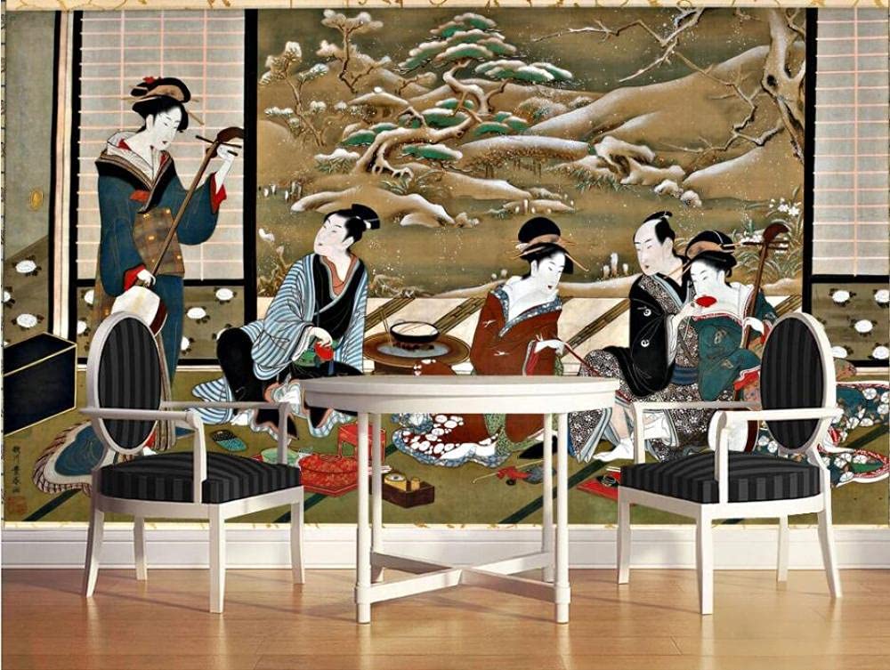 Papier peint photo 8D chambre fille décor mural 3D 200x140 cm