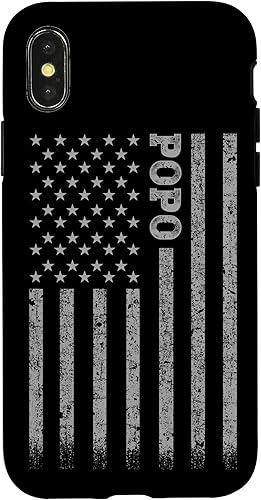 iPhone XXS Popo American Flag Case