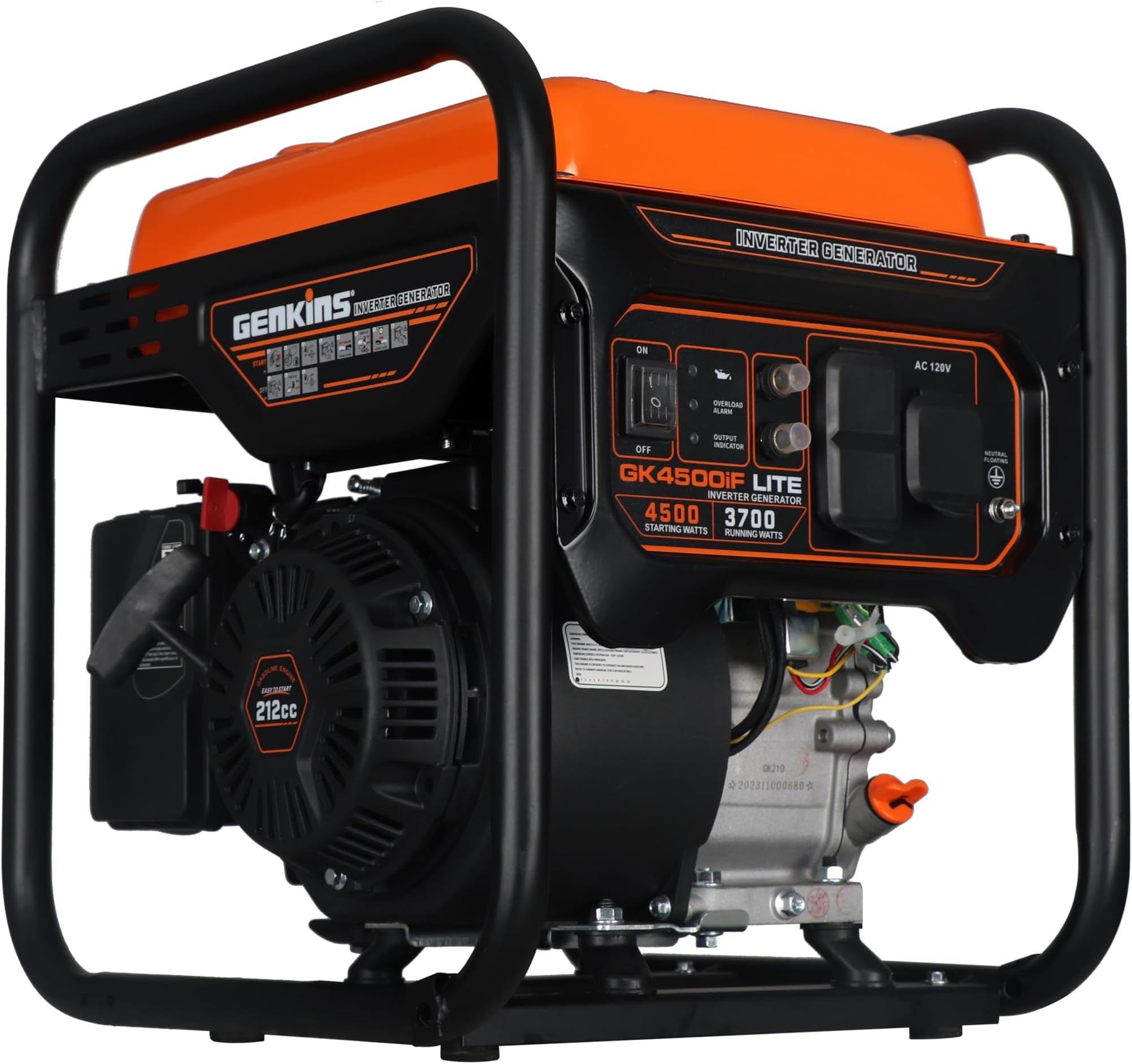 Amazon.com: PowerSmart Generator, 1200 Watts Portable Generator Gas ...